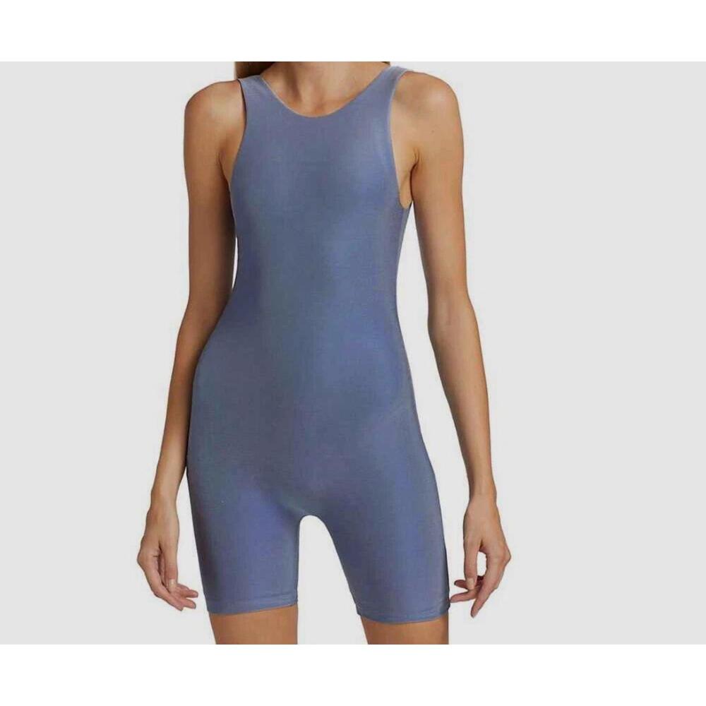 $185‎ TWENTY Montreal Women's Purple Knit One Piece Colorsphere Bodysuit Size M